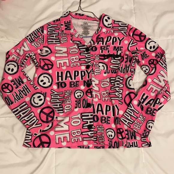 Justice Sleepwear Set-Shirt, Pants, Slippers, Mask - Picture 5 of 6